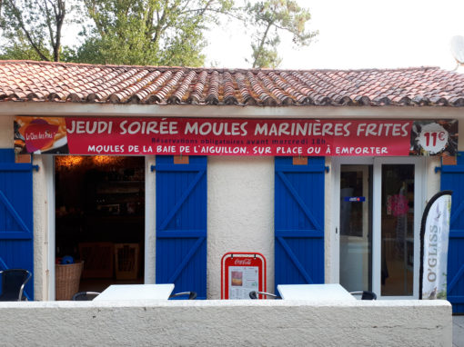 Signalétique Snack Le Clos des Pins